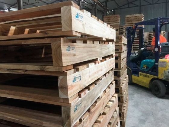 Quy Trình sản xuất Pallet gỗ